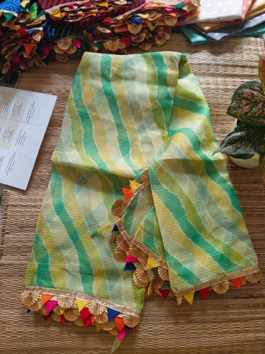 kota silk dupatta online - Desi Weaves