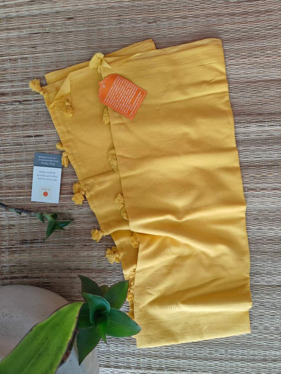 Mull cotton dupatta online - Desi Weaves