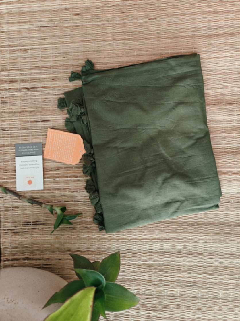 Mull cotton dupatta online - Desi Weaves