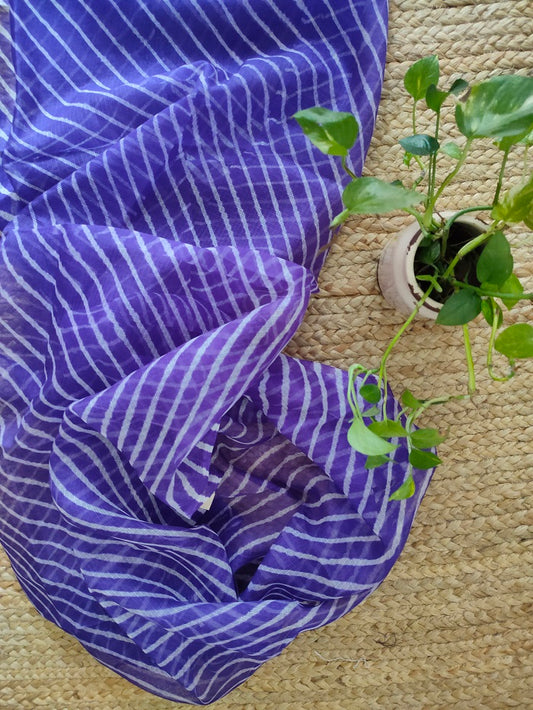 purple kota silk dupatta online