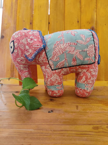 Khel Hand Dyed Hand Block Printed Cotton Toy