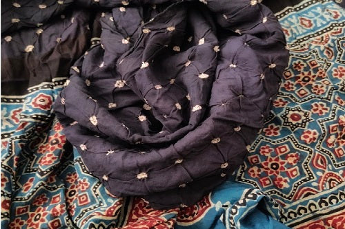 The Art of Passion : Handblock Printed Ajrakh Sarees