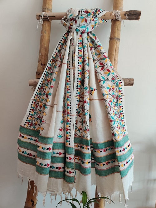 Cotton Dupatta Online - Desi Weaves