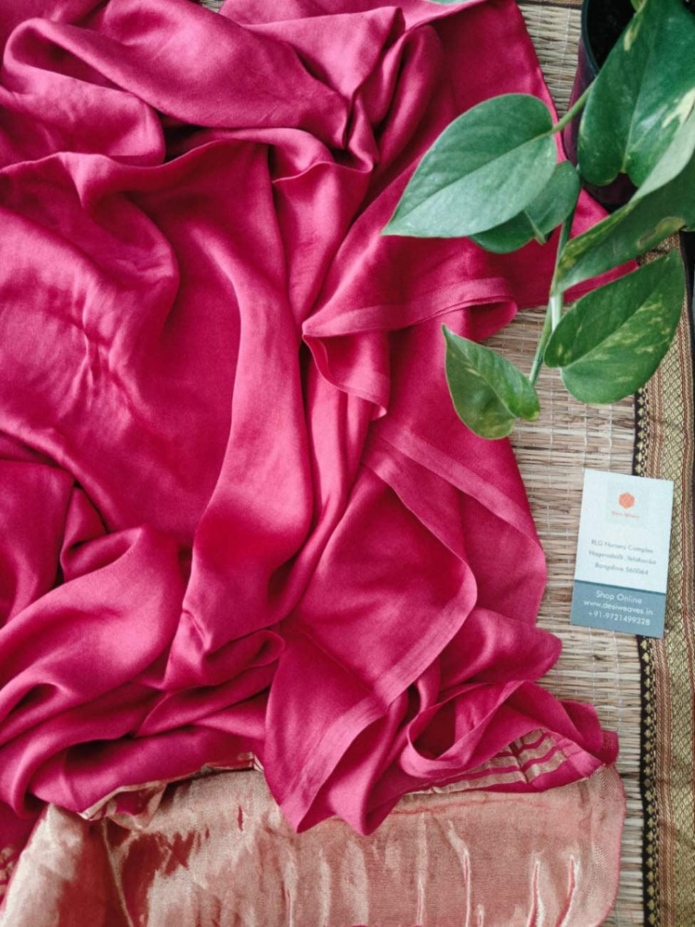 Modal silk dupatta online - Desi Weaves