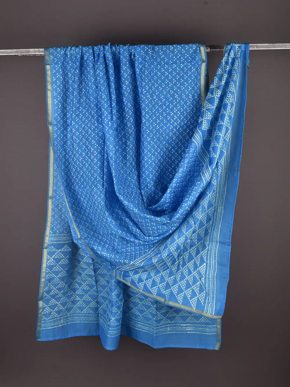 Chanderi Silk Dupatta - Desi Weaves