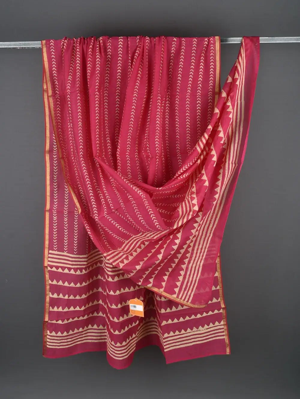 Chanderi Silk Dupatta - Desi Weaves