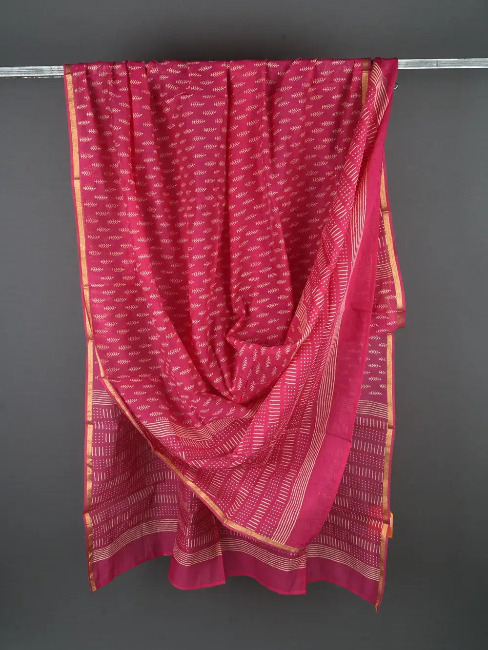 Chanderi Silk Dupatta - Desi Weaves