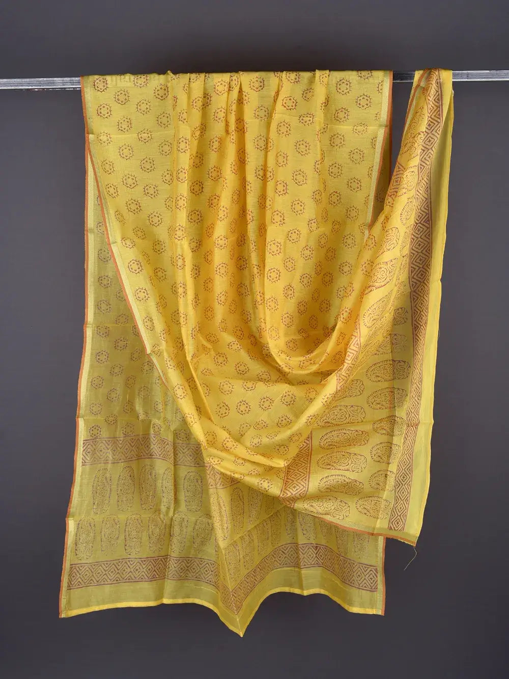 Chanderi Silk Dupatta - Desi Weaves