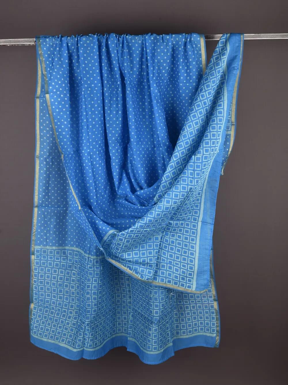 Chanderi Silk Dupatta - Desi Weaves