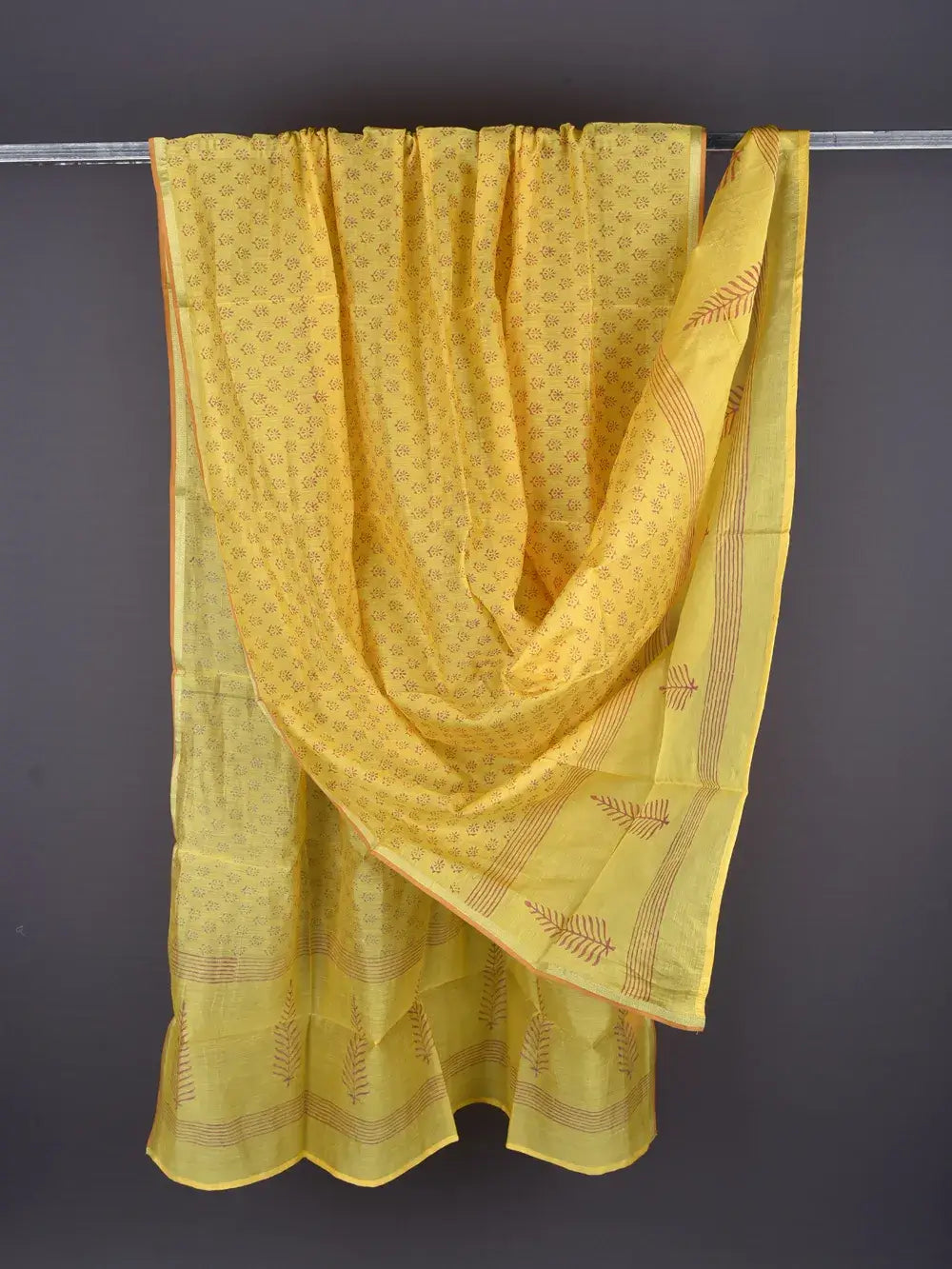 Chanderi Silk Dupatta - Desi Weaves