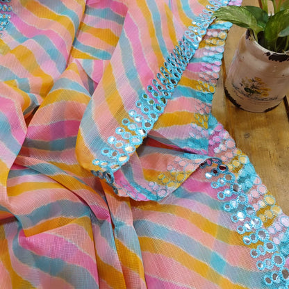 kota silk dupatta online - desi weaves