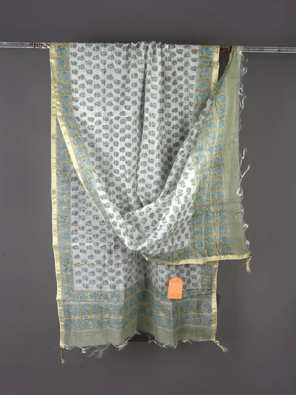 chanderi silk dupatta online - Desi Weaves