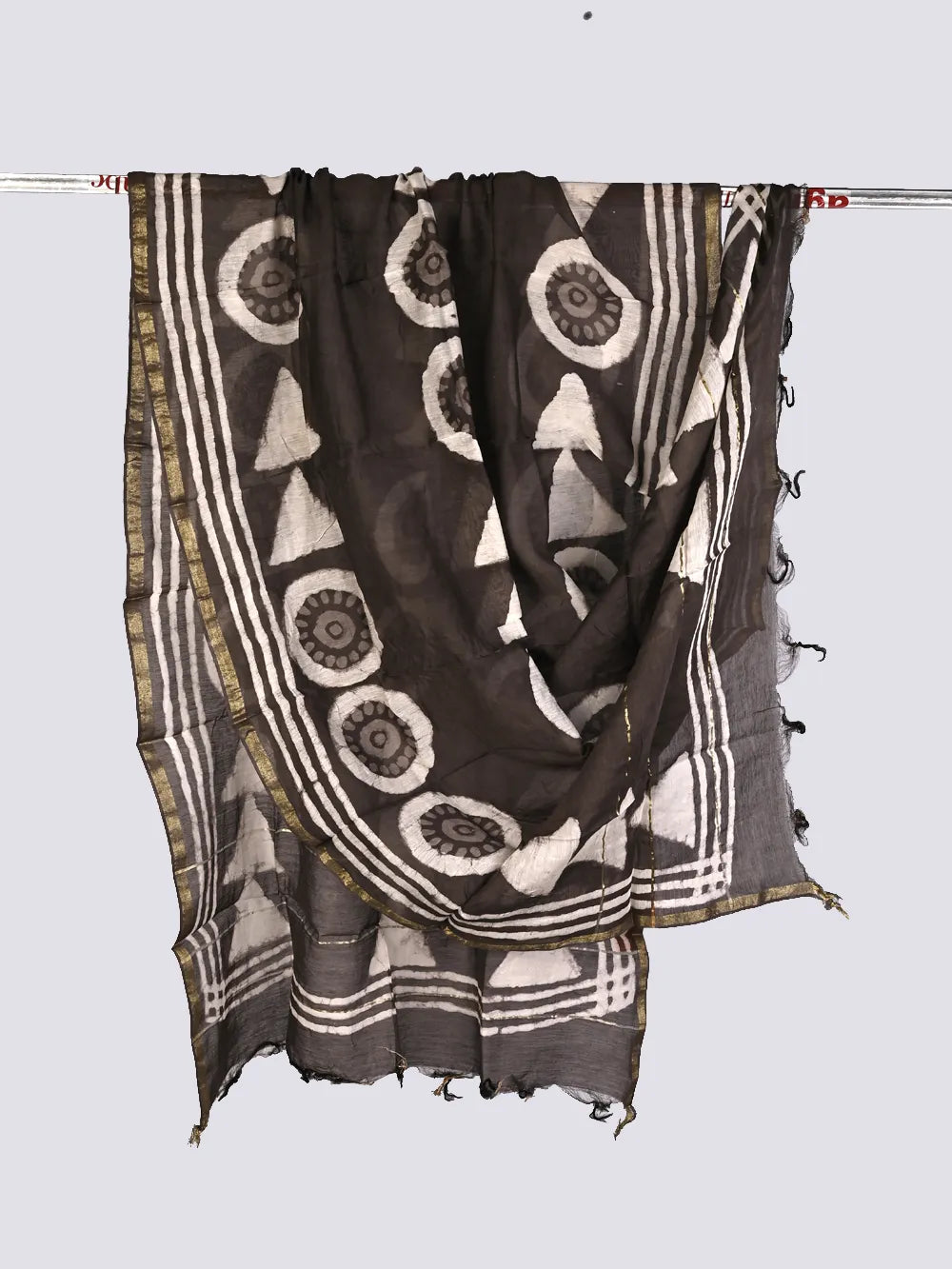 chanderi silk dupatta online - Desi Weaves