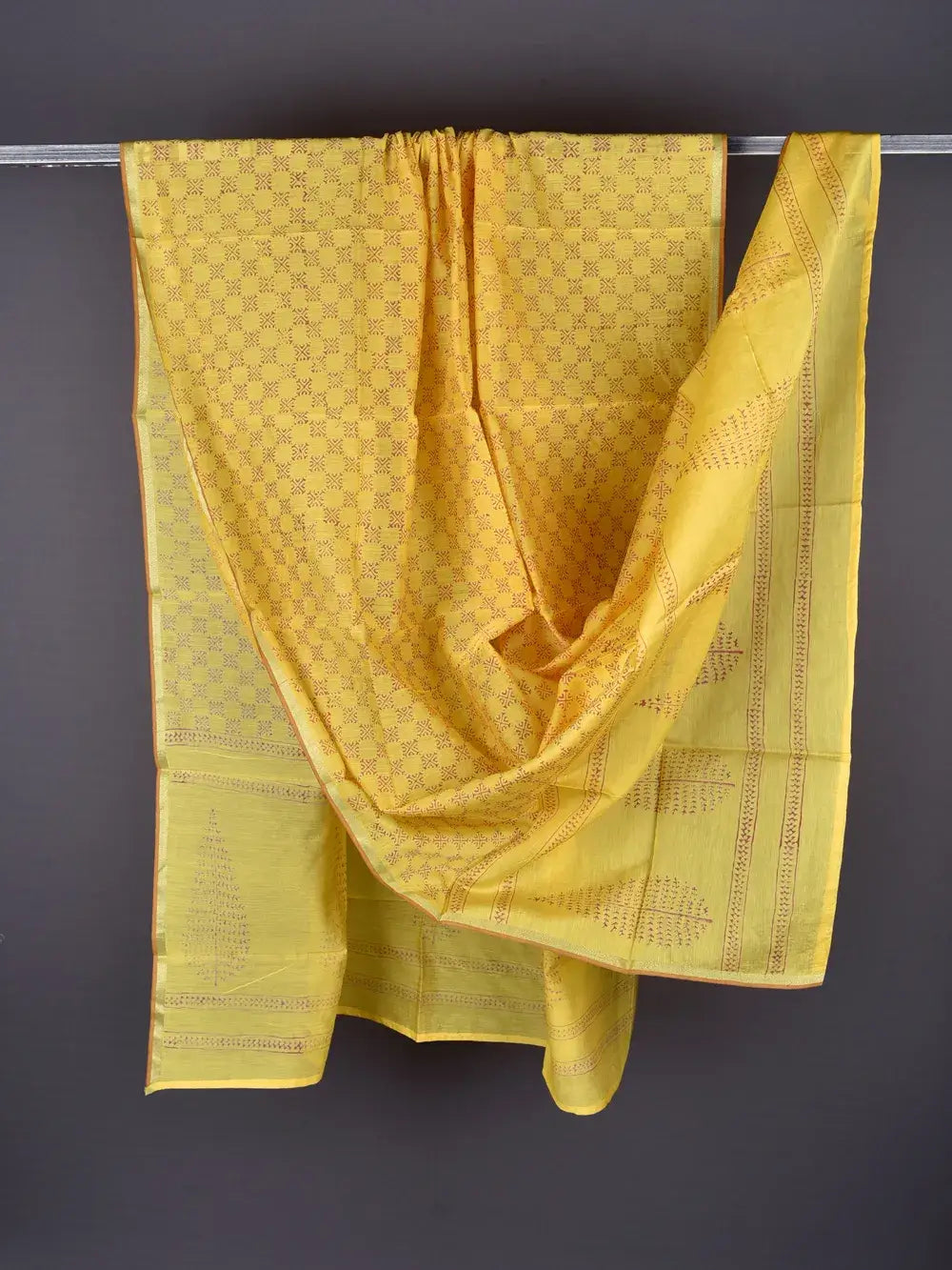 Chanderi Silk Dupatta - Desi Weaves