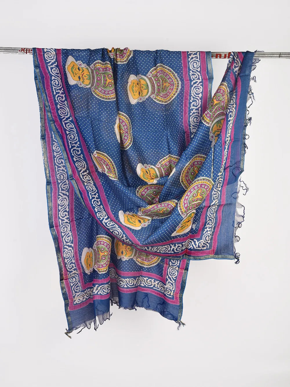 chanderi silk dupatta online - Desi Weaves