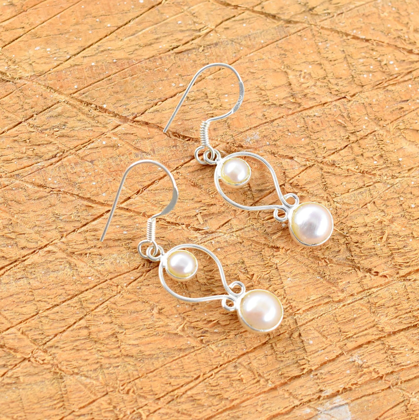 925 silver earrings online - Desi Weaves