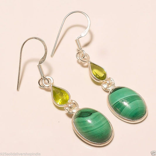 925 silver earrings online - Desi Weaves