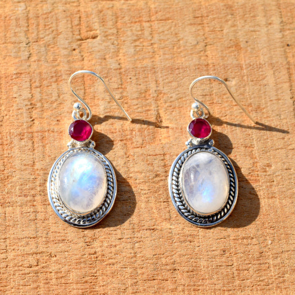 925 silver earrings online - Desi Weaves