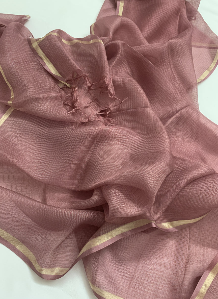 kota silk dupatta online - Desi Weaves