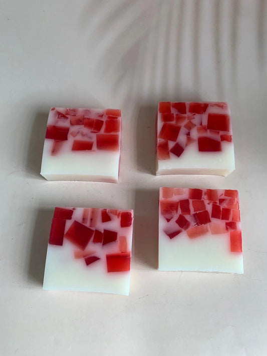 Red Wine & Shea Butter Glycerin Soap - Set of 2