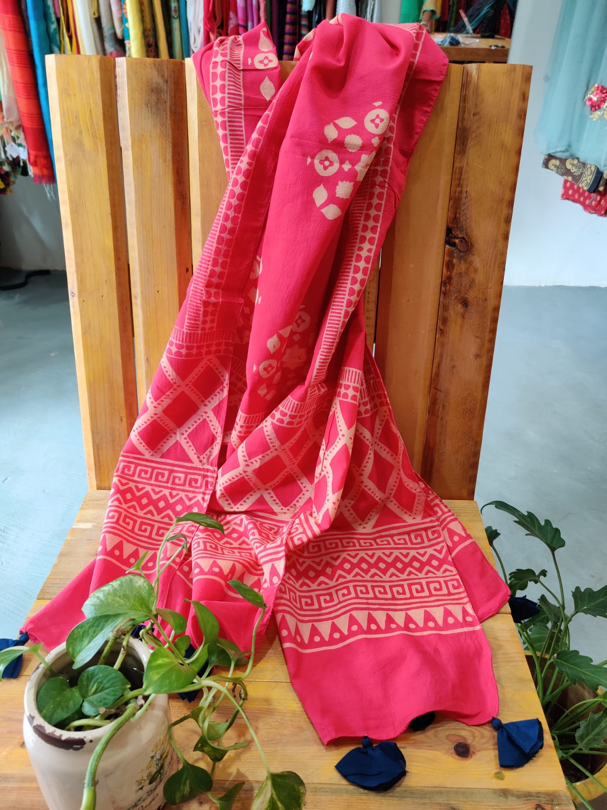 cotton stoles online - desi weaves