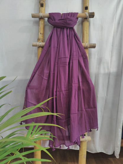 mull cotton dupatta - desi weaves
