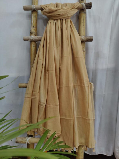 mull cotton dupatta - desi weaves