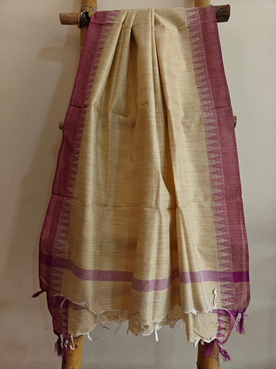 Khadi dupatta online - Desi Weaves