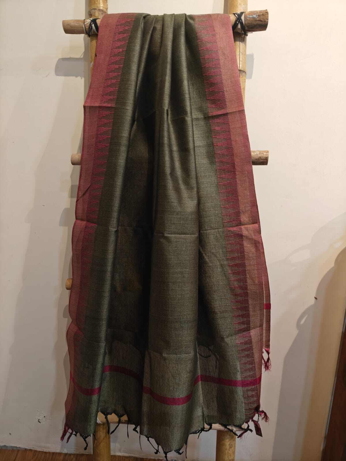 Khadi dupatta online - Desi Weaves