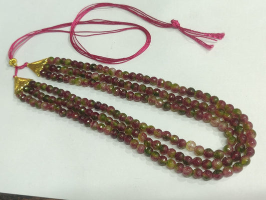 Agate Beads Semi Precious Necklace