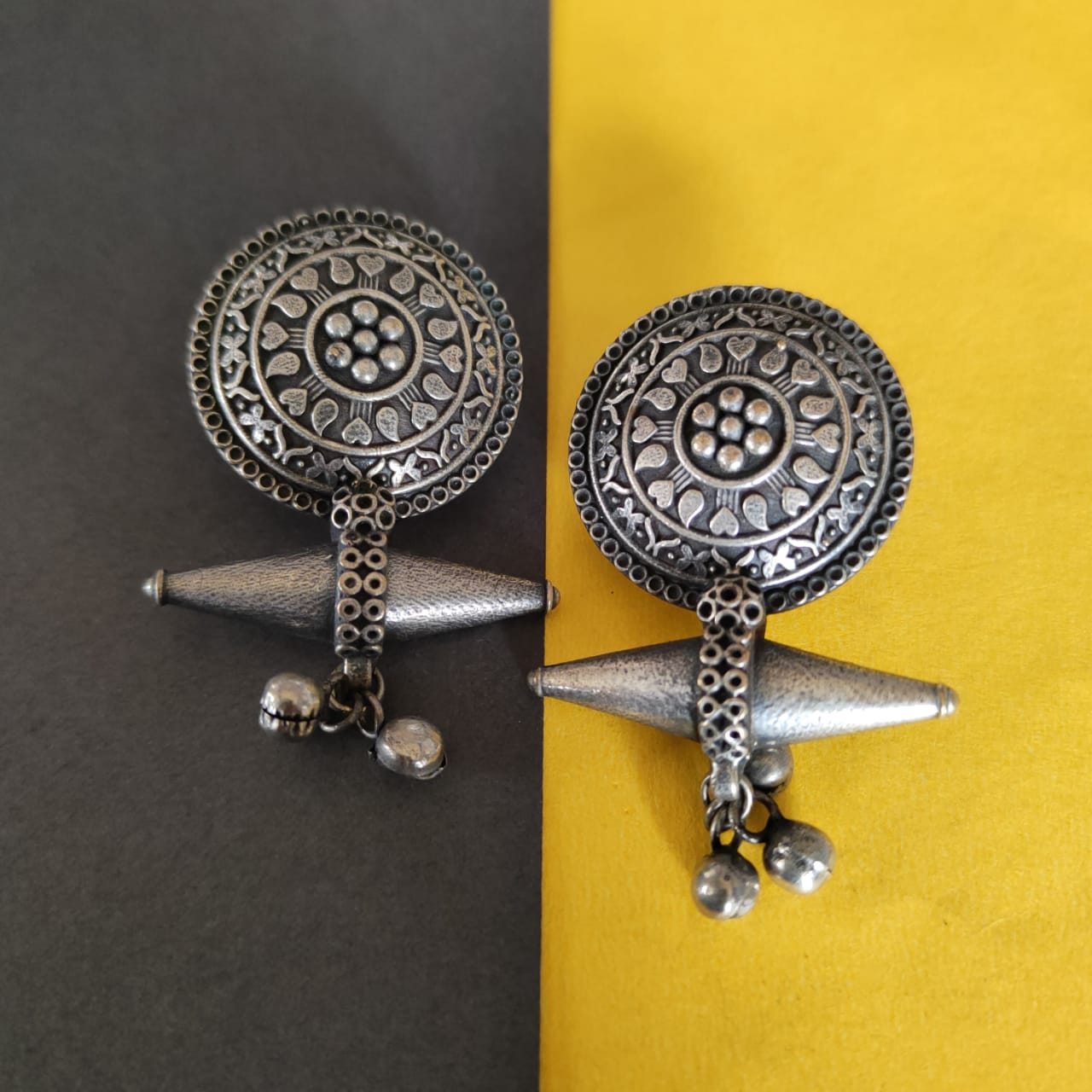 Fashion German Silver Earrings