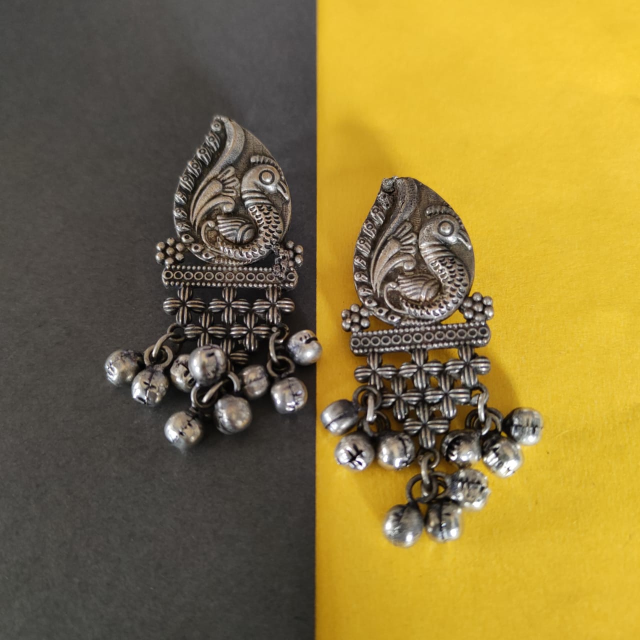 Fashion German Silver Earrings