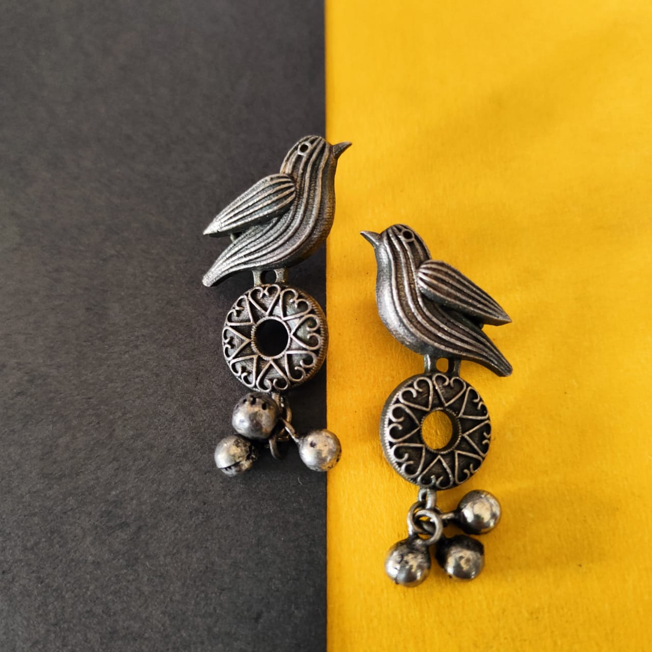 Fashion German Silver Earrings