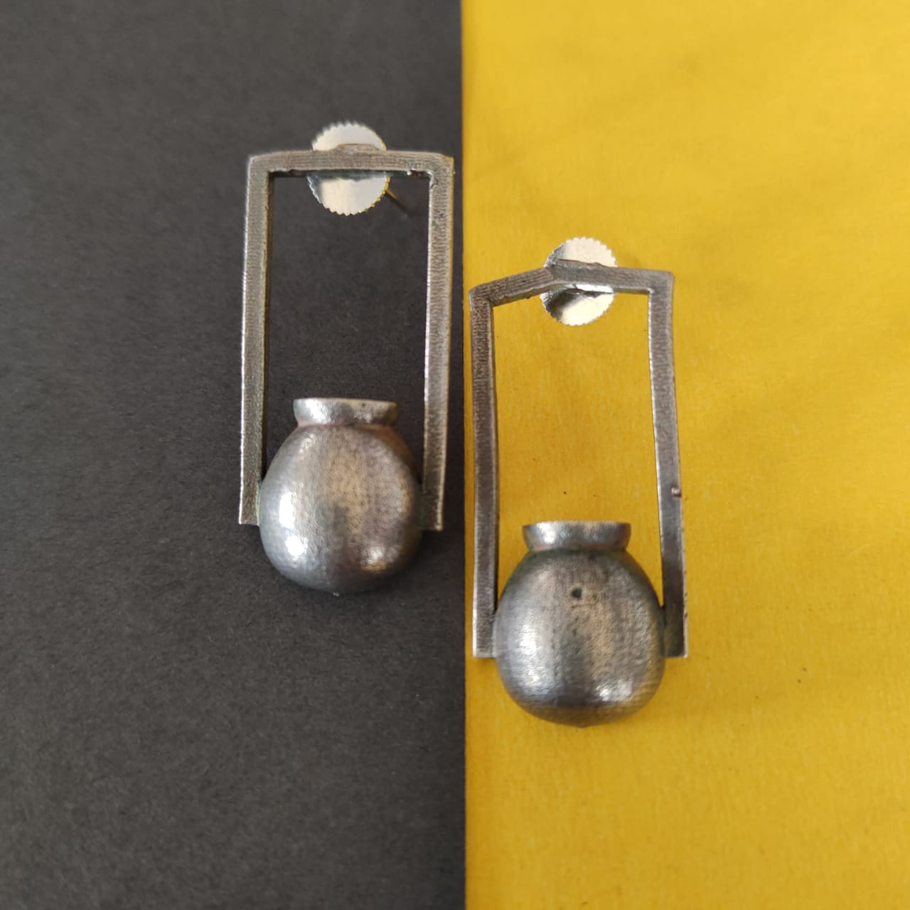 Fashion German Silver Earrings