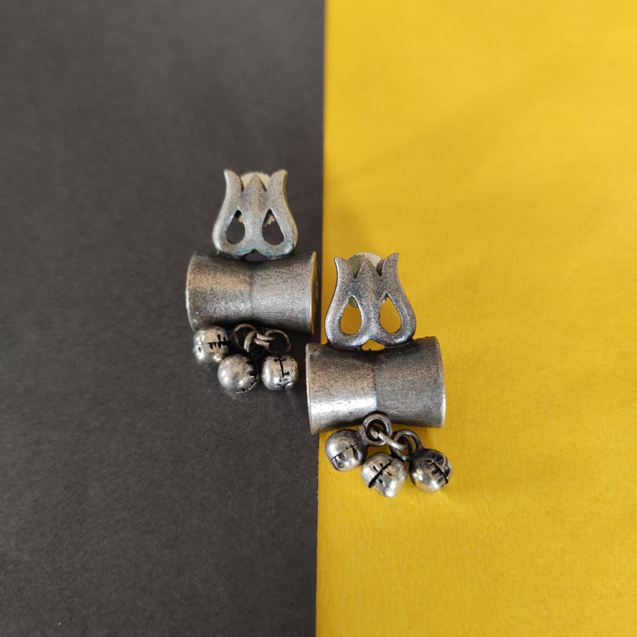 Fashion German Silver Earrings