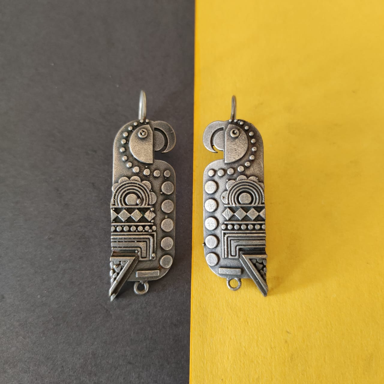 Fashion German Silver Earrings