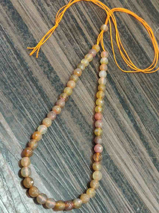 Agate Beads Semi Precious Necklace