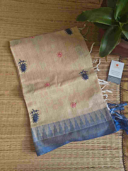 khadi cotton silk dupatta online - desi weaves