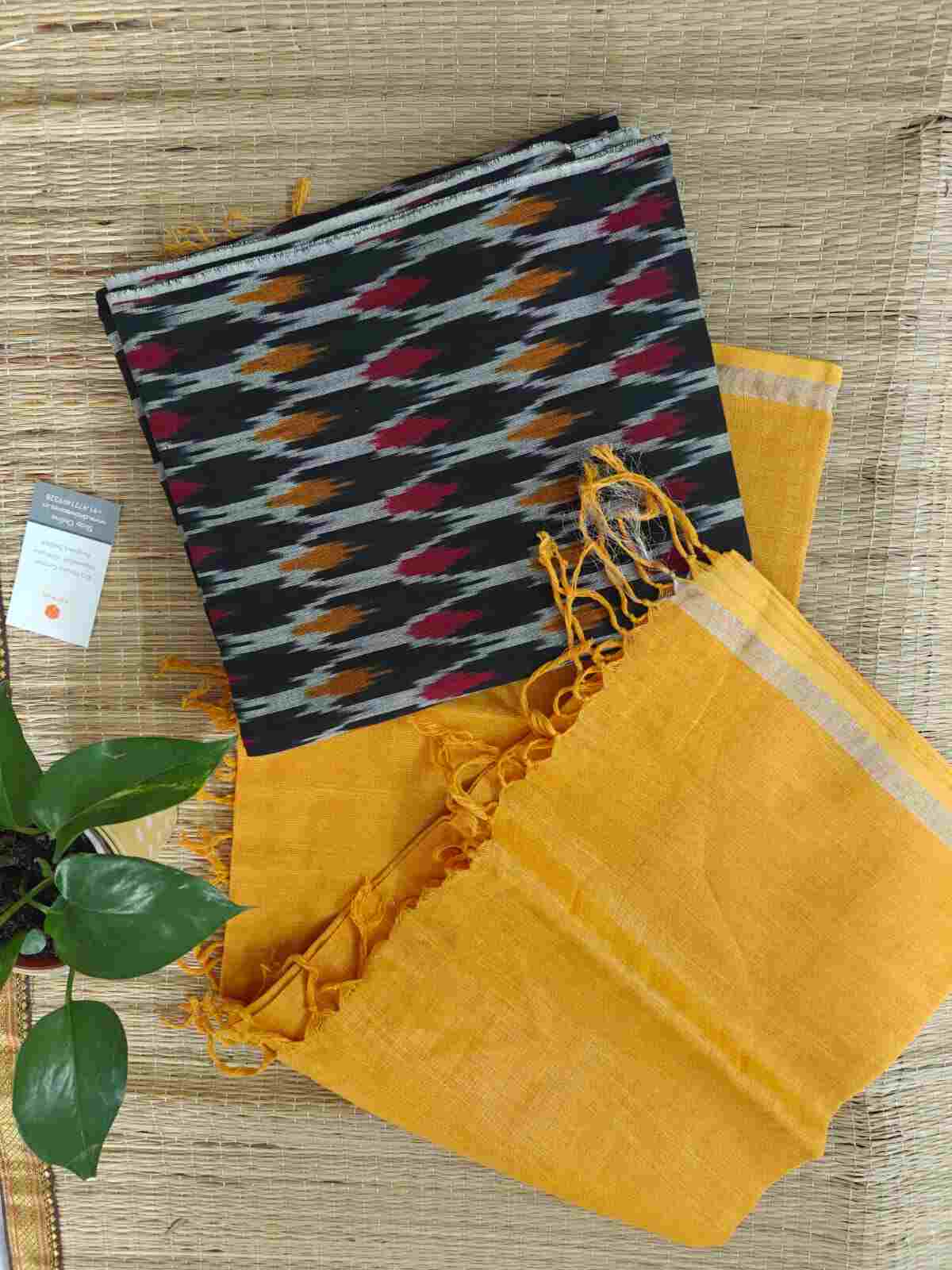 Handcrafted Pure Linen Dupatta