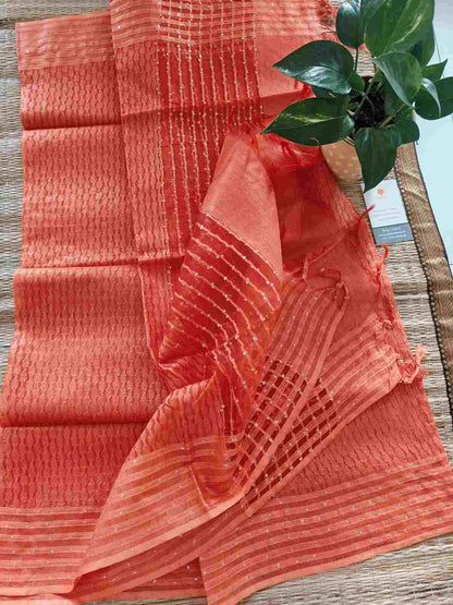 silk cotton dupatta online - desi weaves