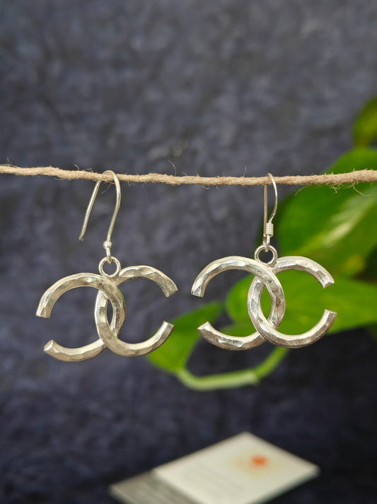 925 silver earrings online in India - Desi Weaves