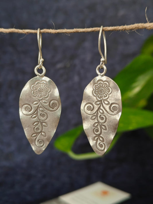 925 silver earrings online in India - Desi Weaves