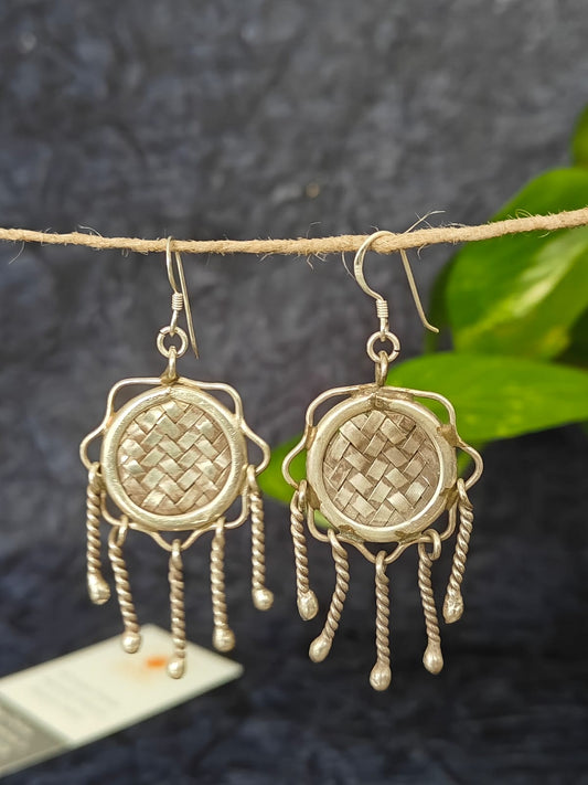 925 silver earrings online in India - Desi Weaves