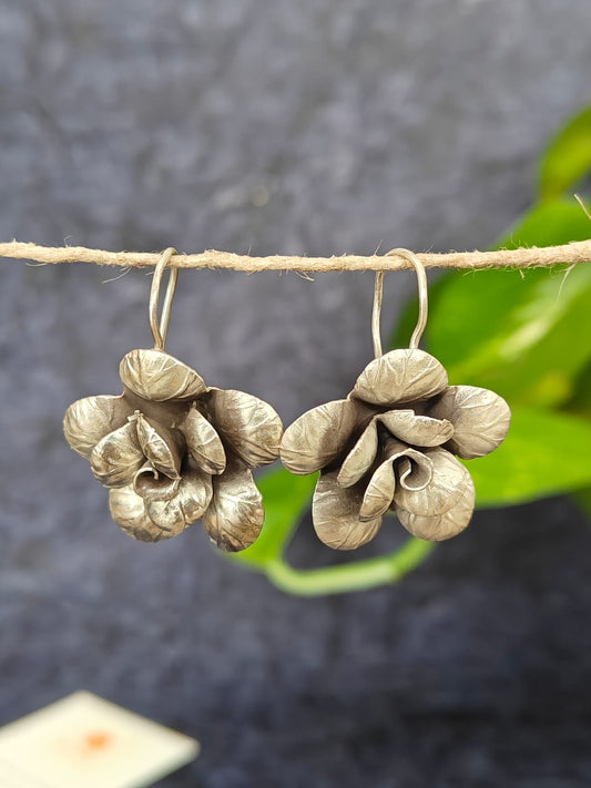 925 silver earrings online in India - Desi Weaves