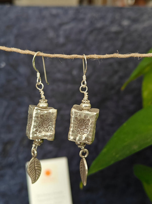 925 silver earrings online in India - Desi Weaves