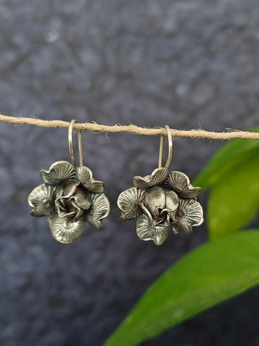 925 silver earrings online in India - Desi Weaves