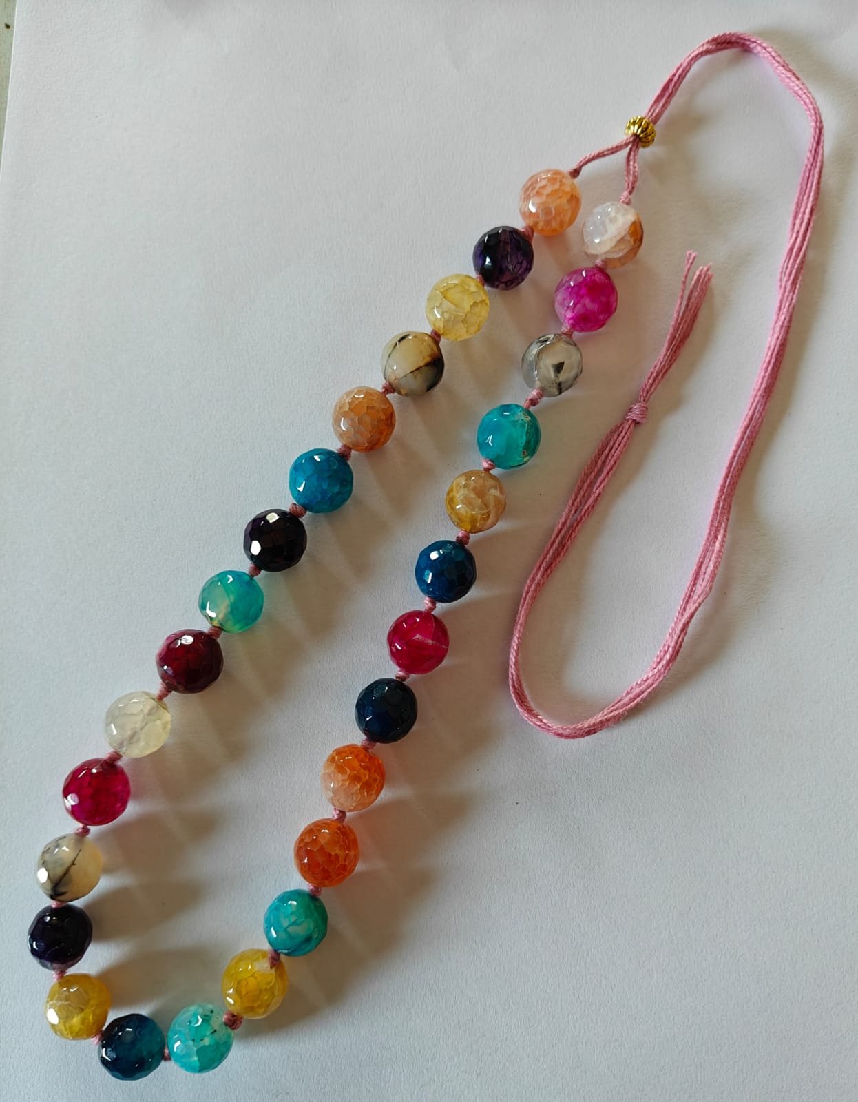 gemstone necklace online - desi weaves