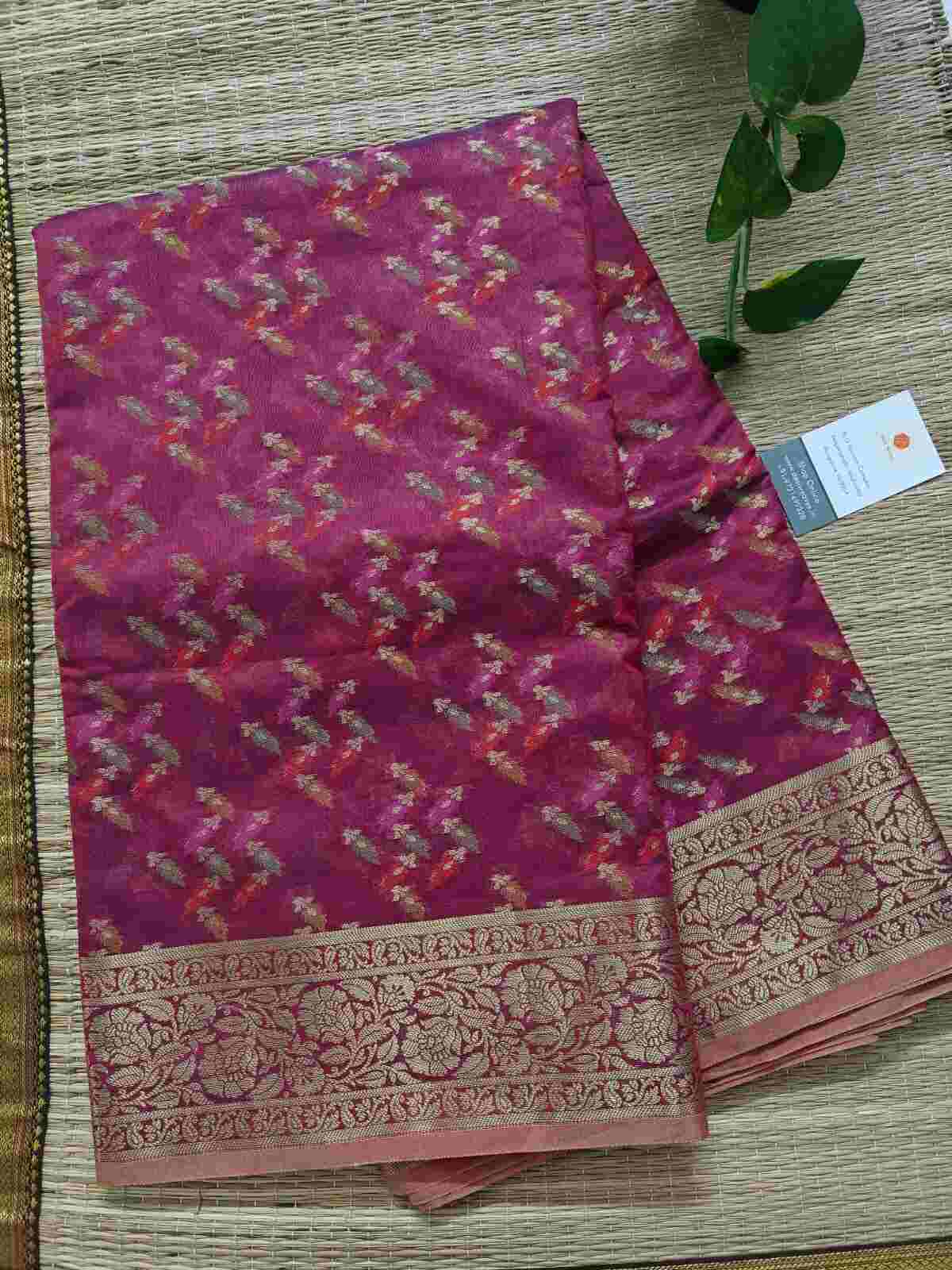 magetna cotton silk saree online