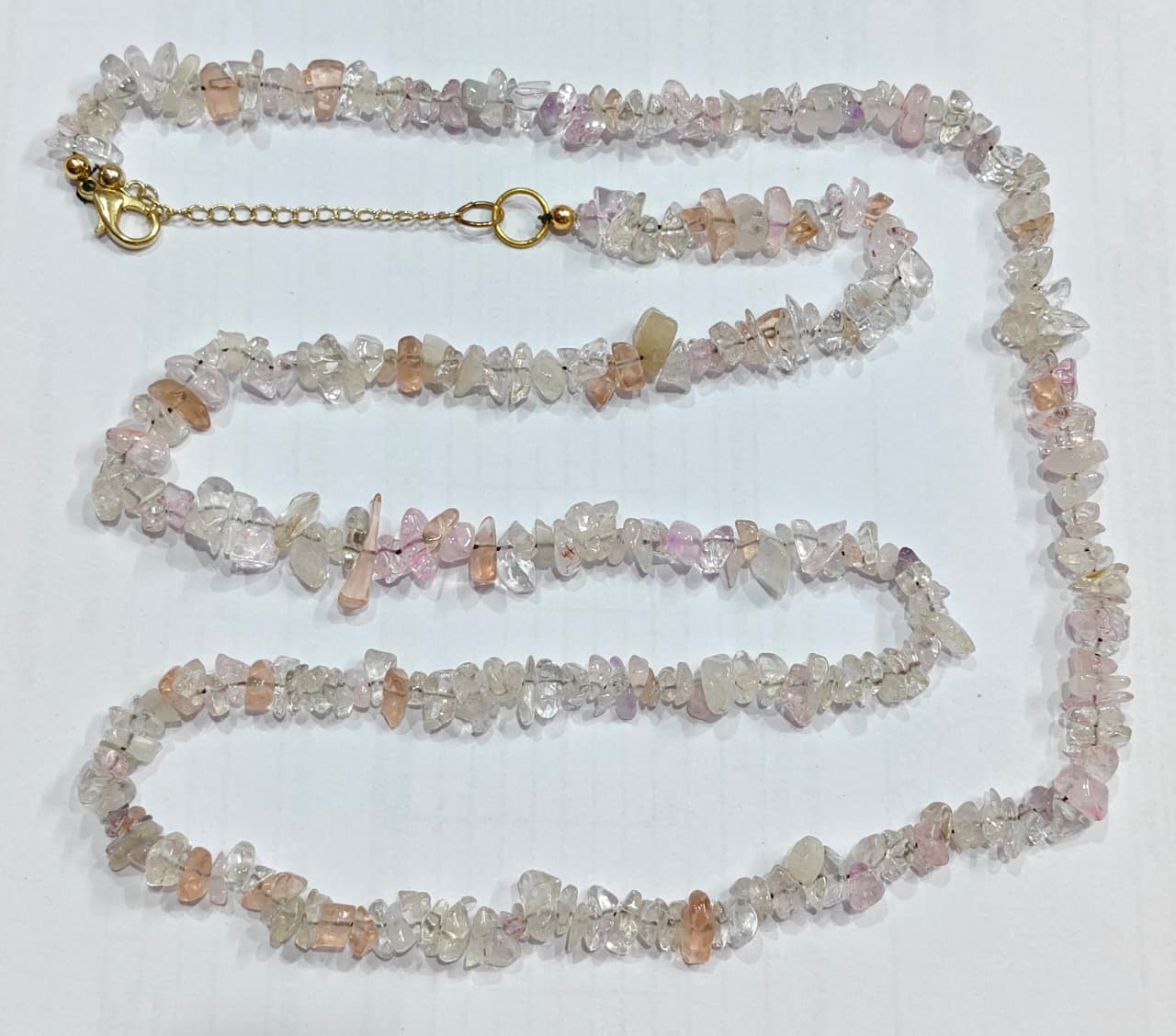 Necklace with small stones 