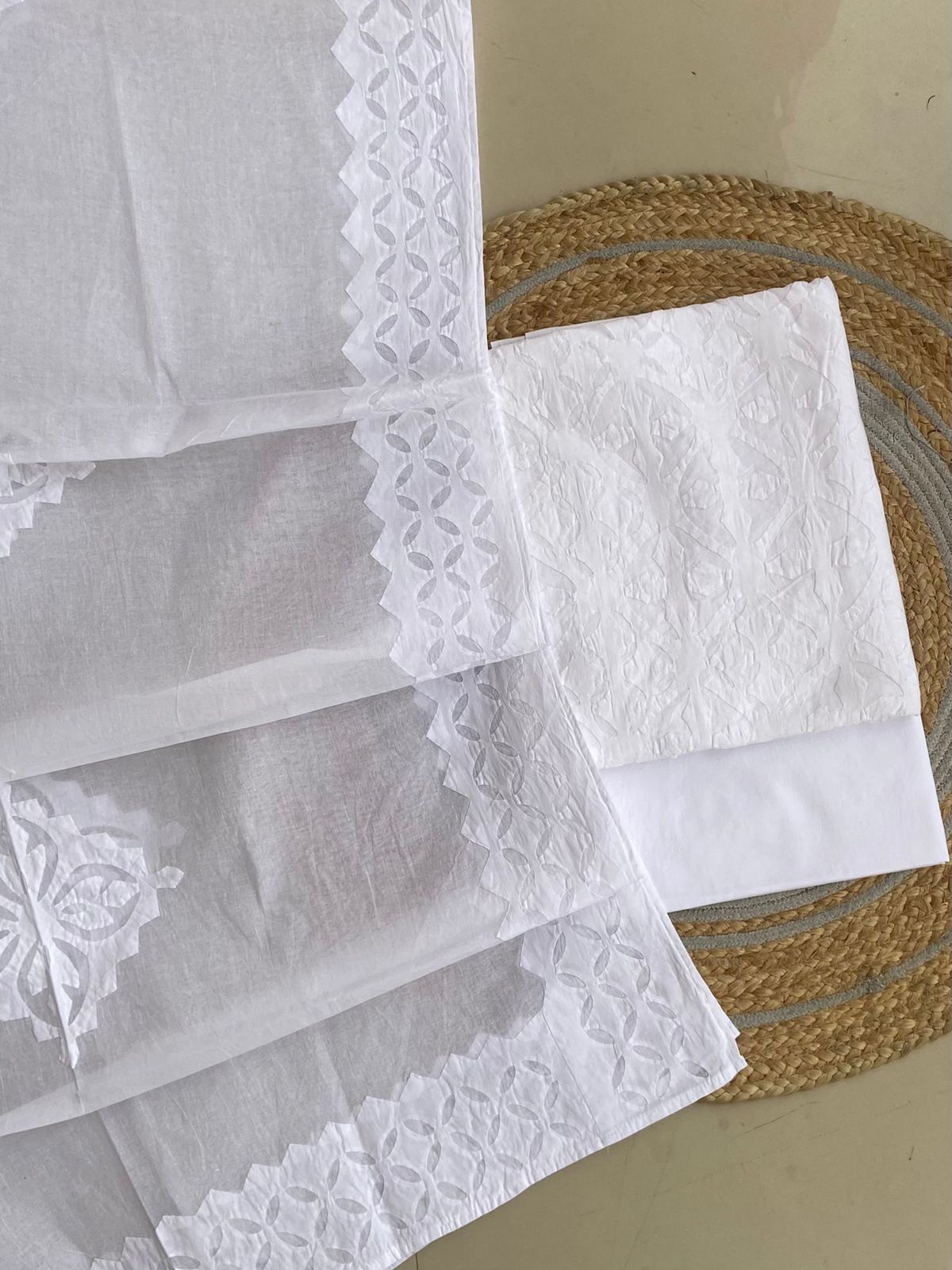 mull cotton suit sets - desi weaves
